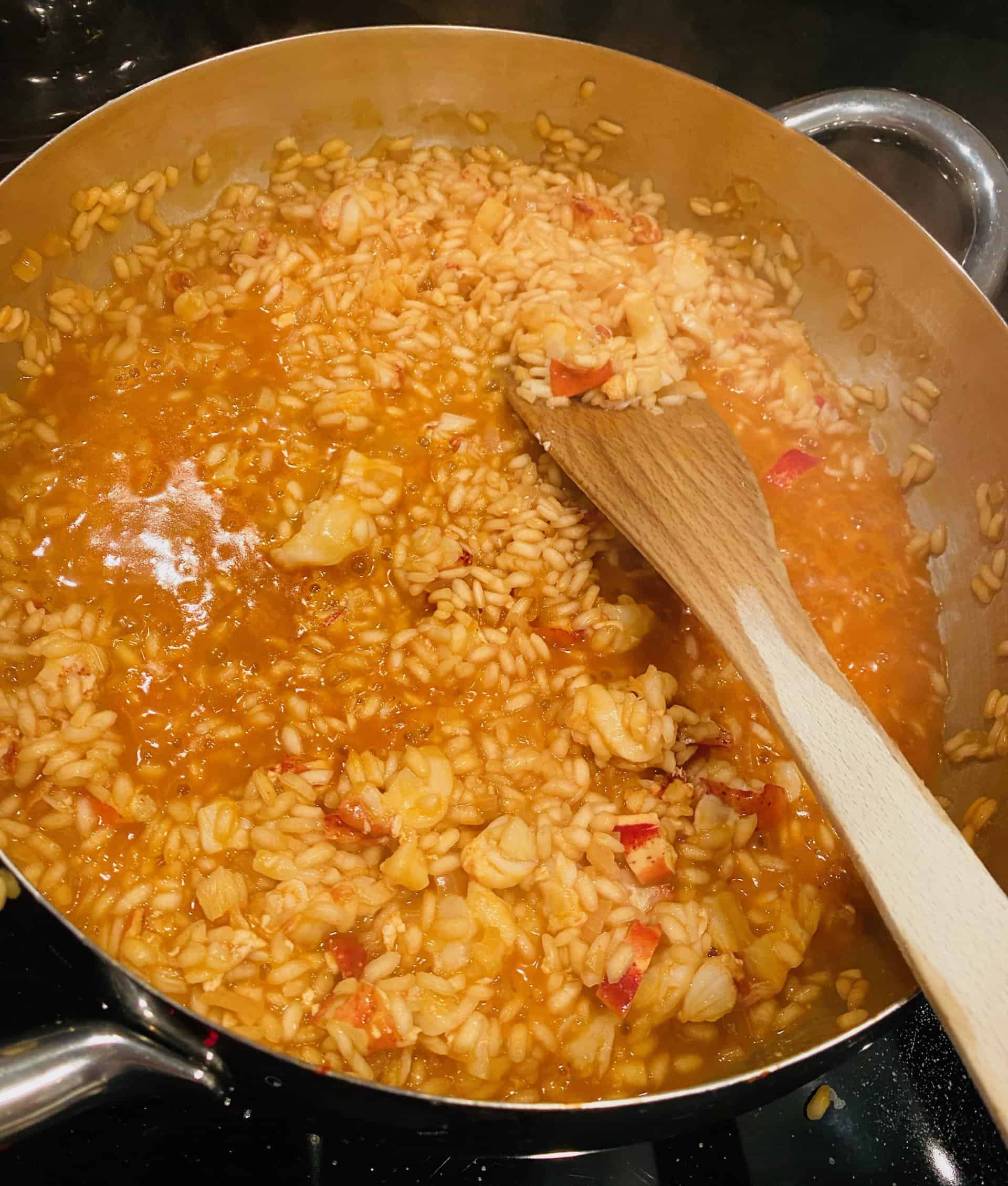 Lobster risotto with lobster bisque Explorer4Experience