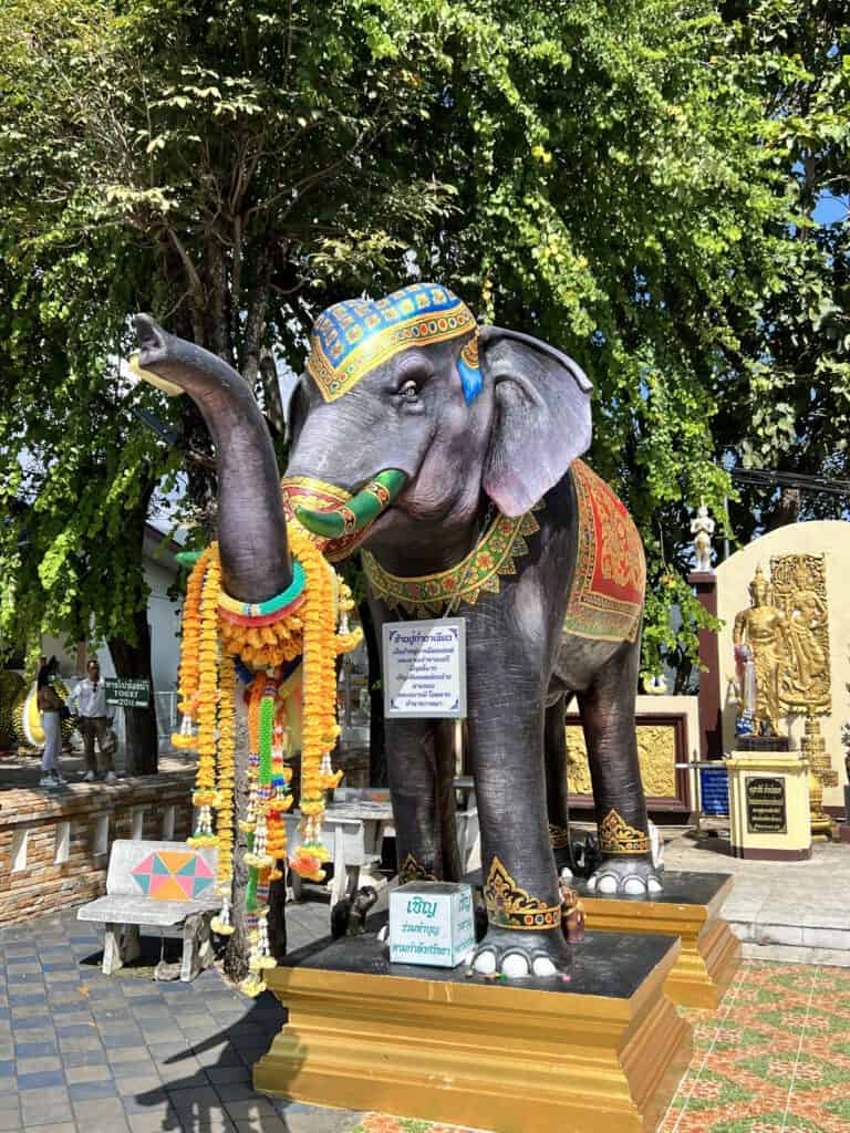 Statue in temple