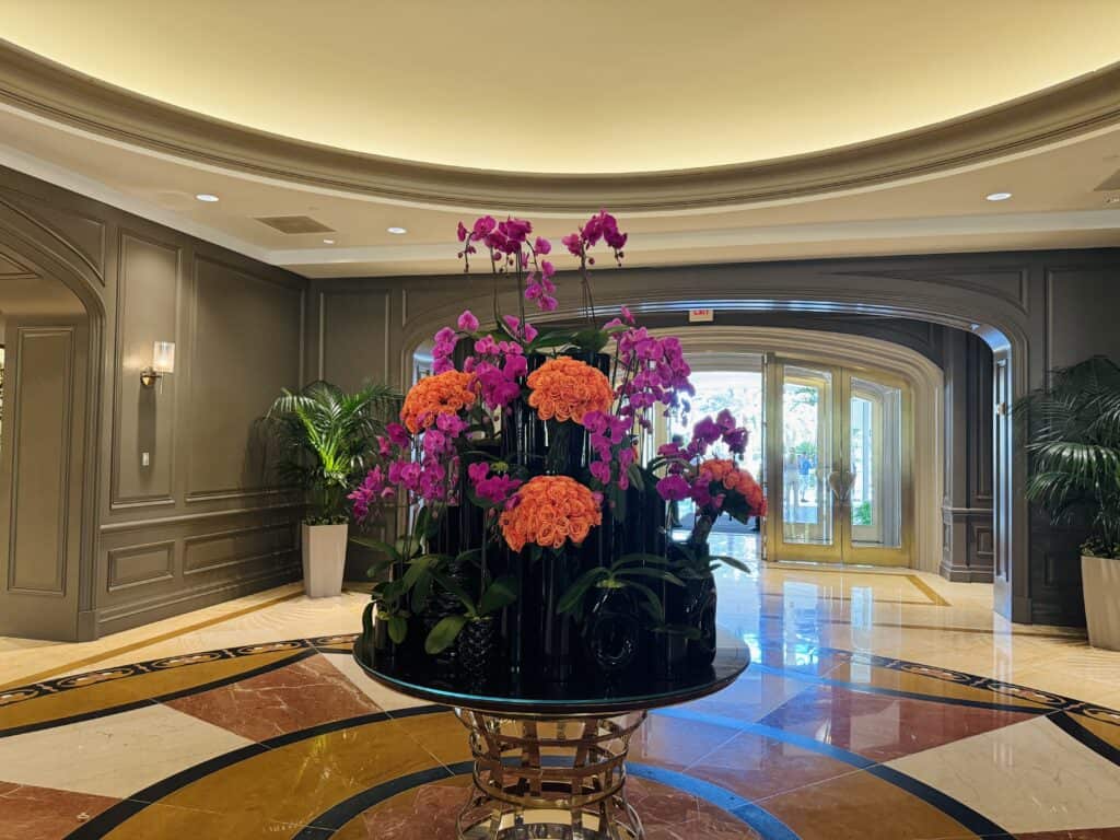 Flowers at Four Seasons Las Vegas