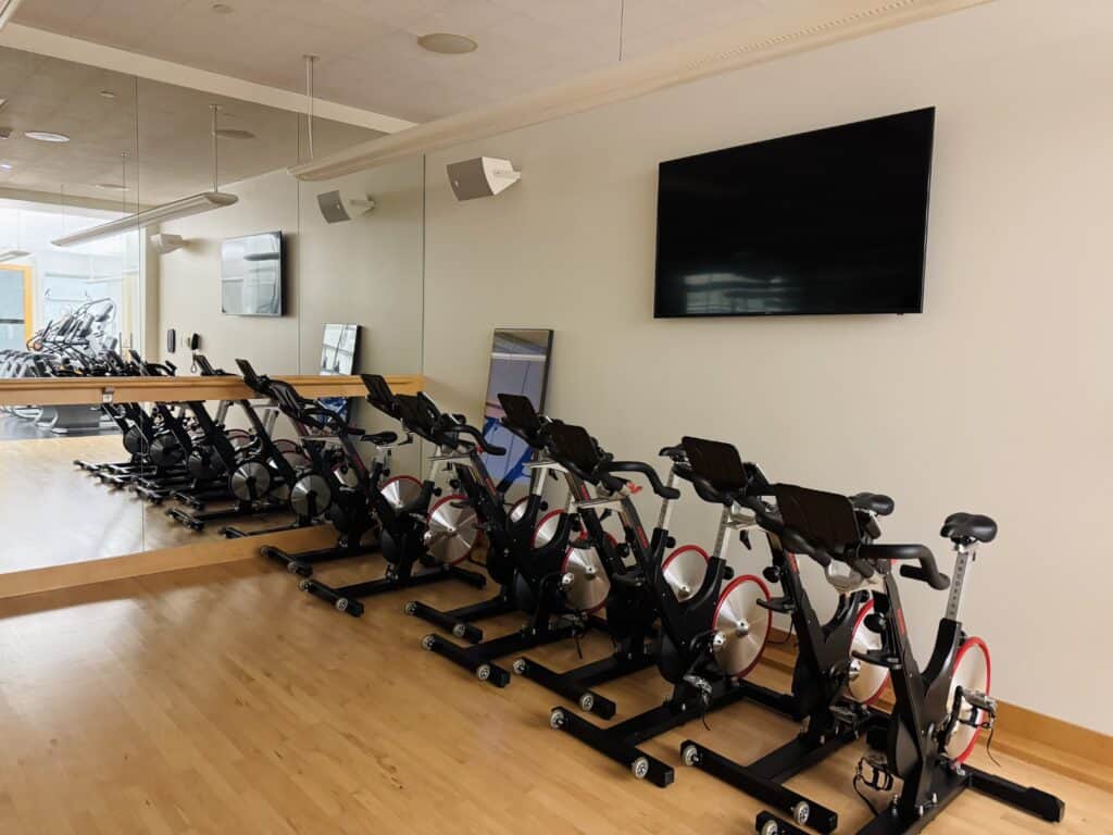 Spinning bikes Four Seasons Whistler