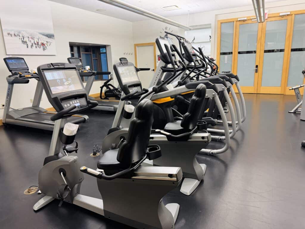 Fitness equipment Four Seasons Whistler