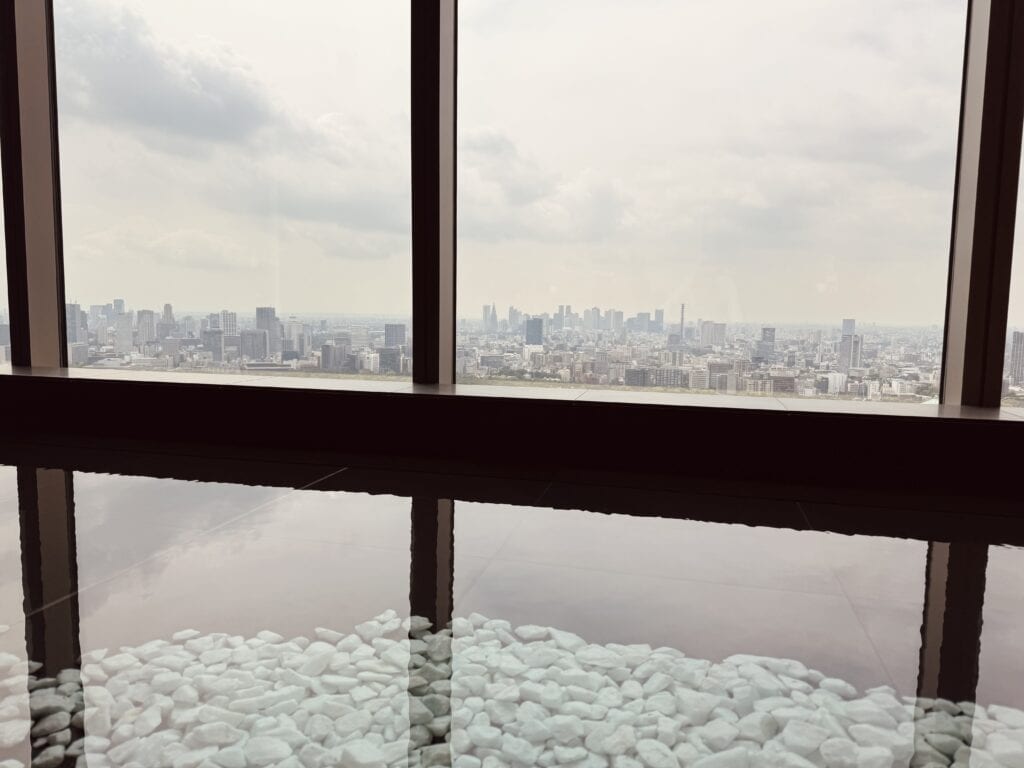 View from the 39th floor of the Four Seasons Otemachi